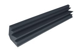 Basstraps d'angle en mousse - Jeu de 2 pièces